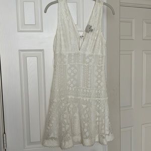 greylin white dress - size small
